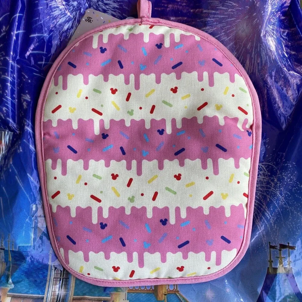 Disney Parks Minnie Mouse Munchlings Cupcake Pot Holder Kitchen Hot Pad